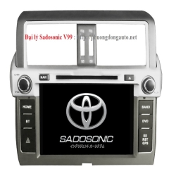 Phương đông Auto DVD Sadosonic V99 theo xe TOYOTA PRADO 2014 đến 2017 | Sadosonic V99 đẳng cấp